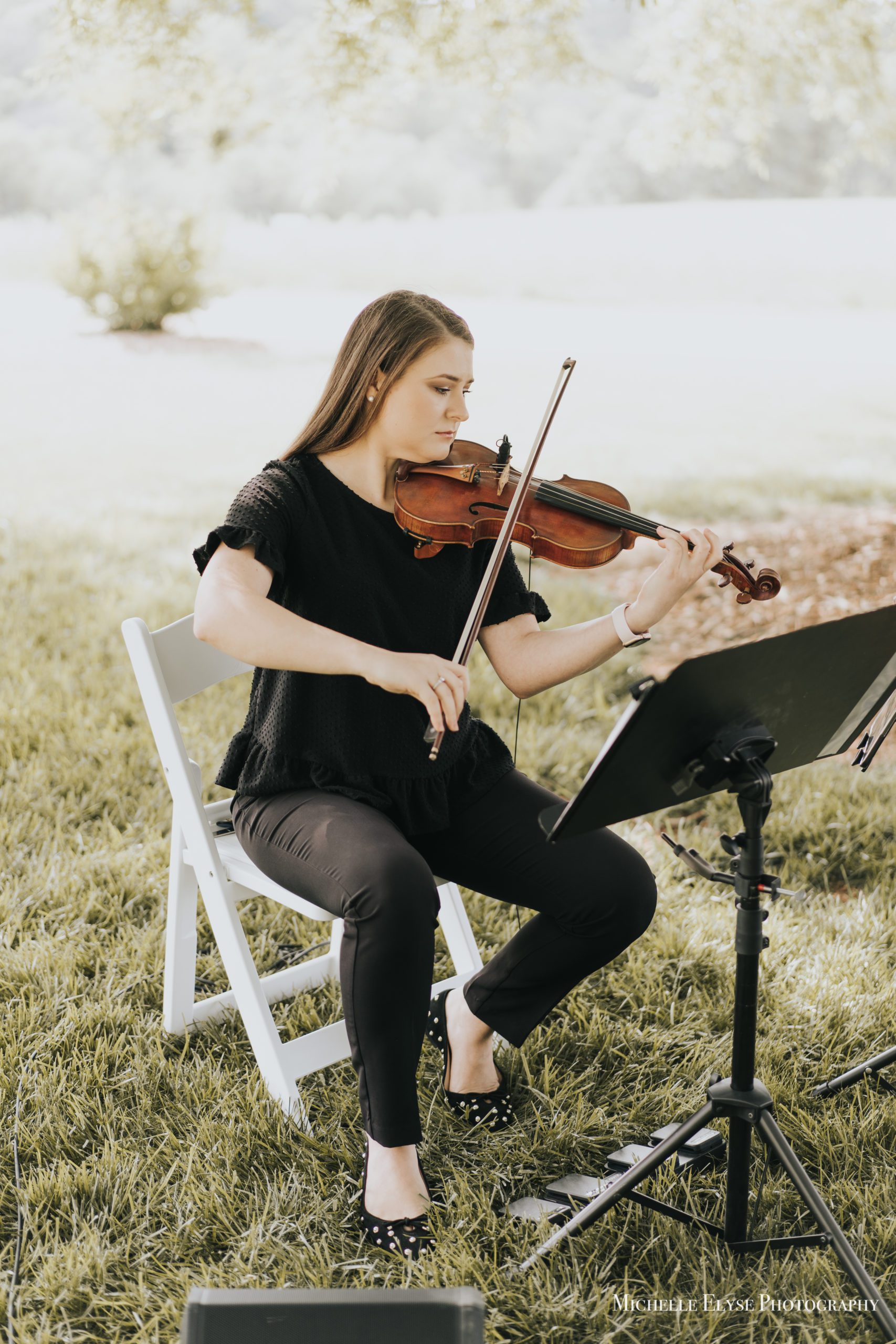 NC Violinist performance photo