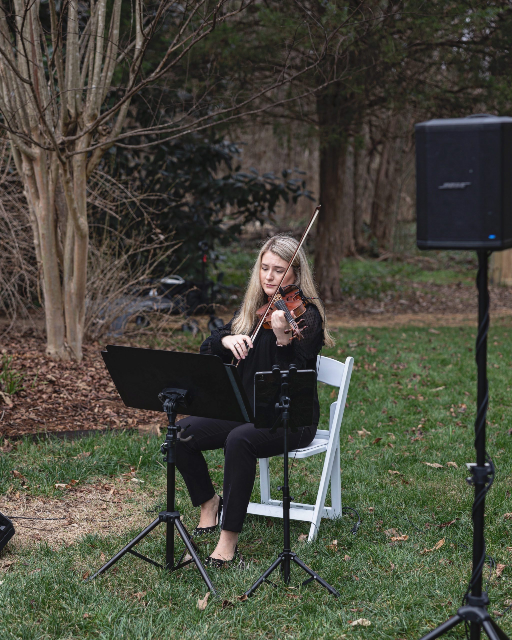 NC Violinist performance photo