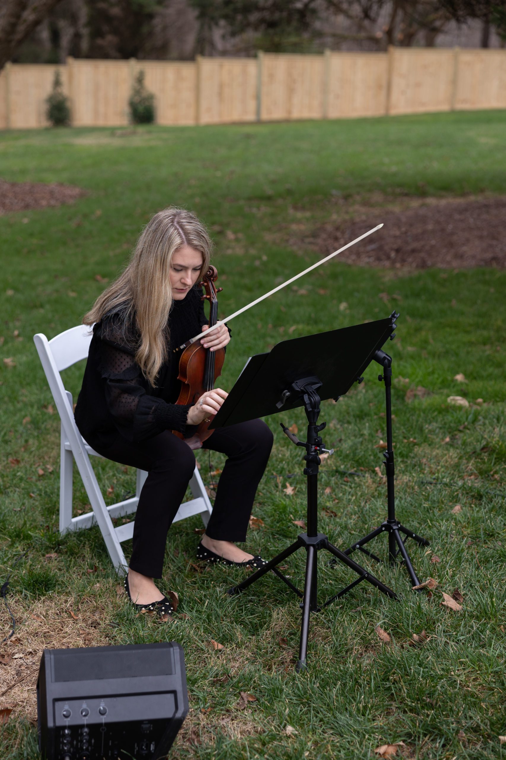NC Violinist performance photo