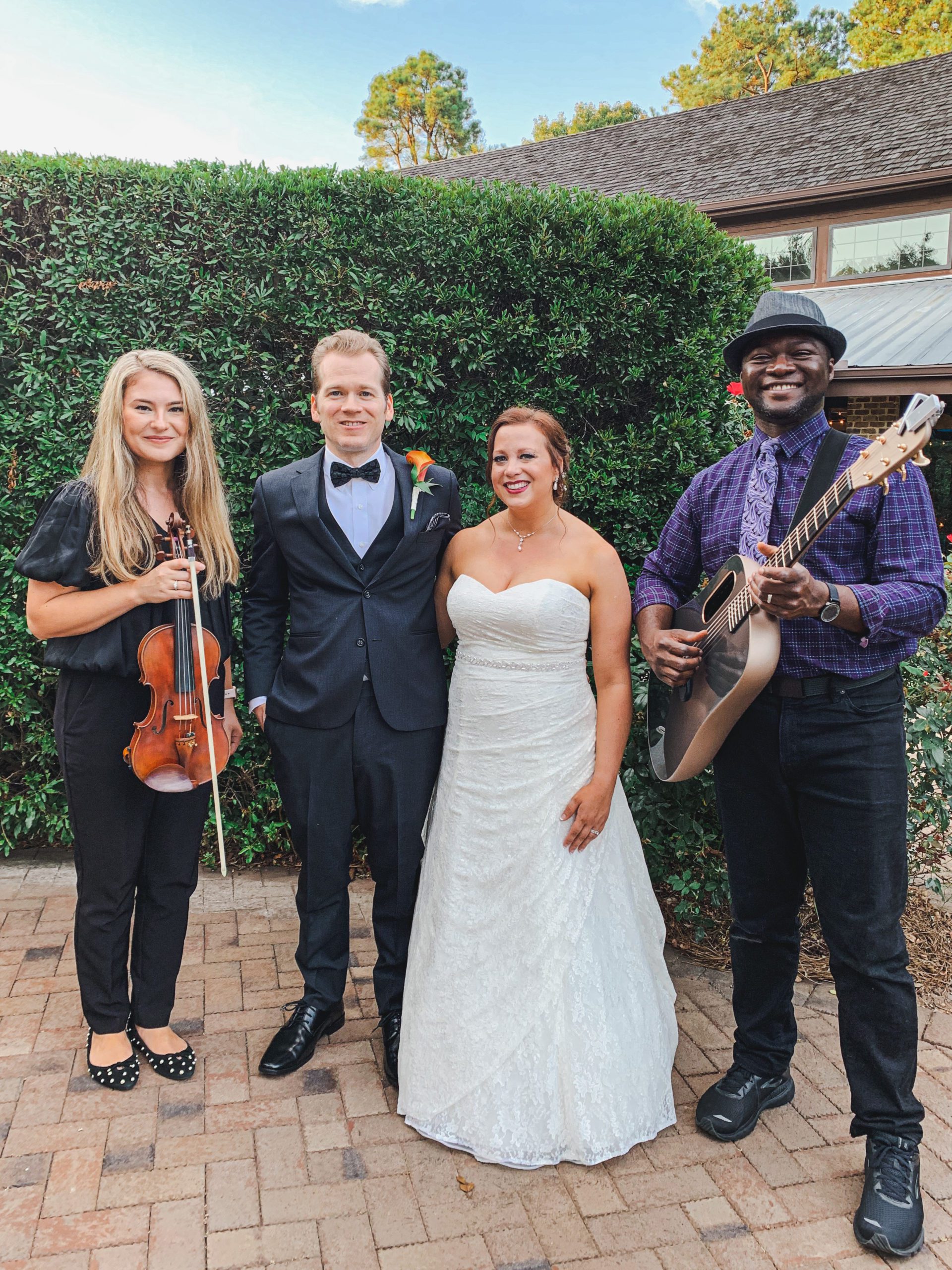 NC Violinist performance photo