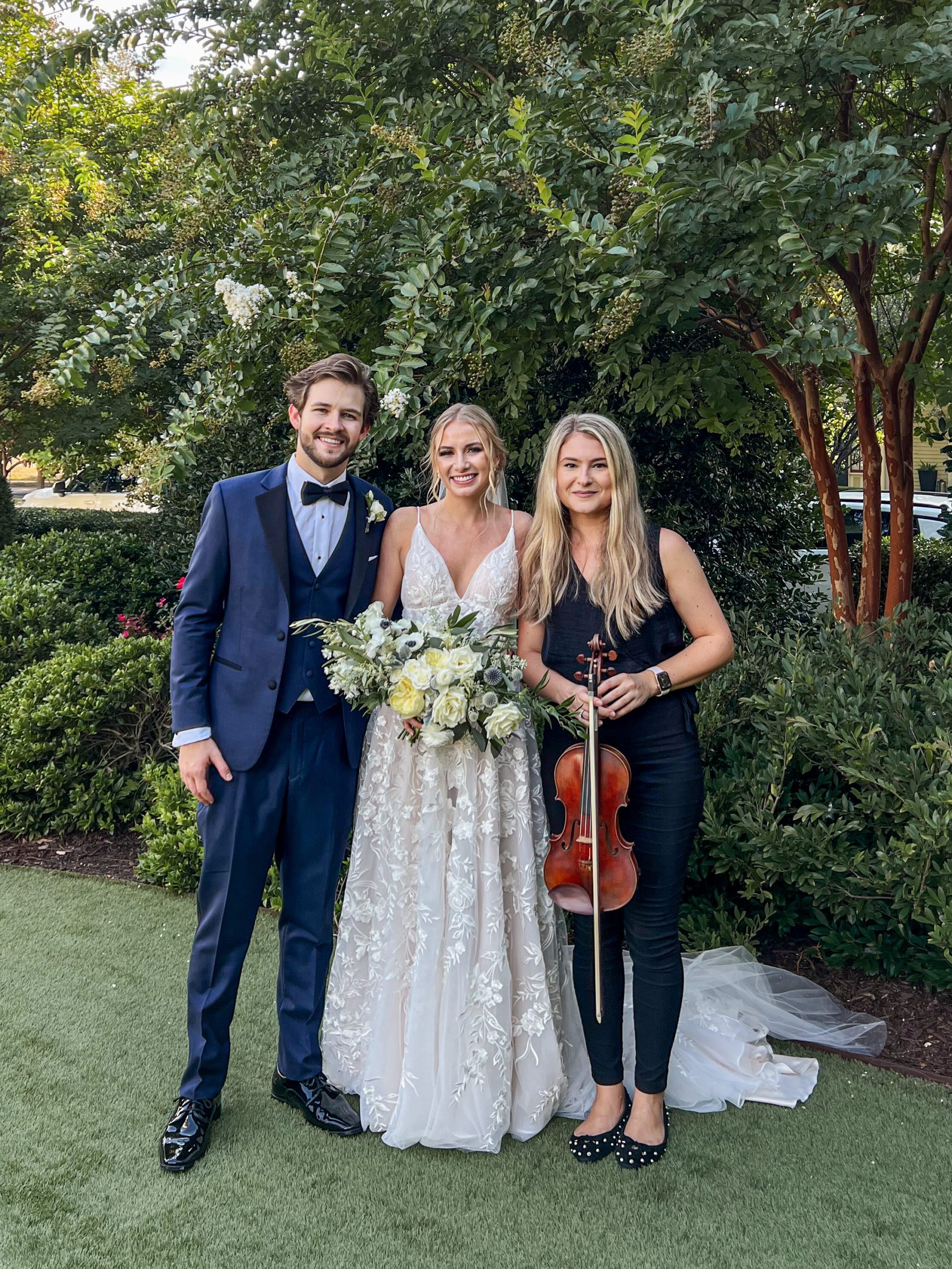 NC Violinist performance photo